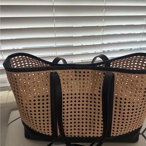 Shiraleah Soleil Rattan tote